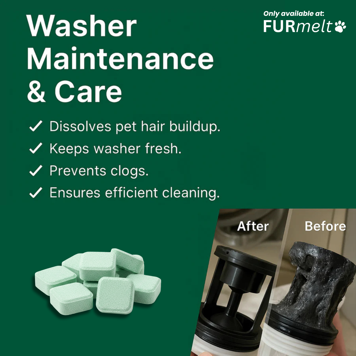 FurMelt™ Pet Hair Dissolver